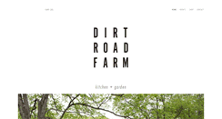 Desktop Screenshot of dirtroadfarm.com