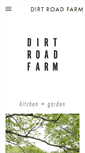Mobile Screenshot of dirtroadfarm.com